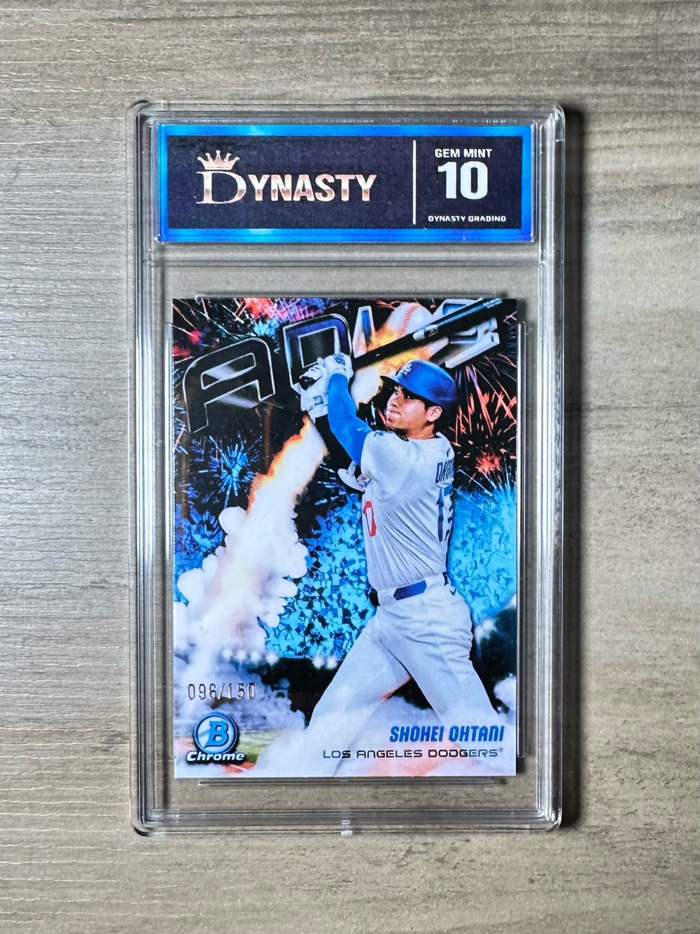 Shohei Ohtani 96/150 2025 Topps #AD-17 “Adios” Gem Mint 10 Novelty Baseball Card